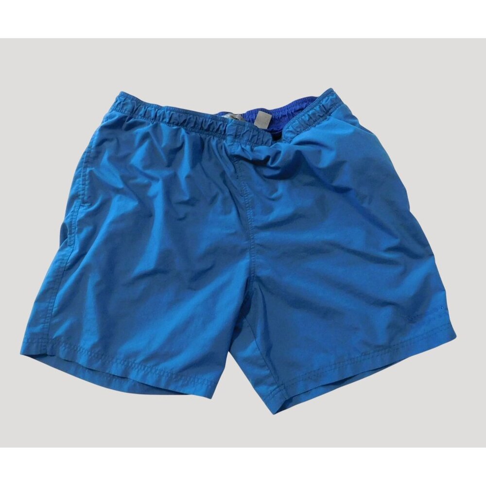 Perry Ellis America Active Shorts Mens XL Blue Swim Running Mesh Lining Nylon